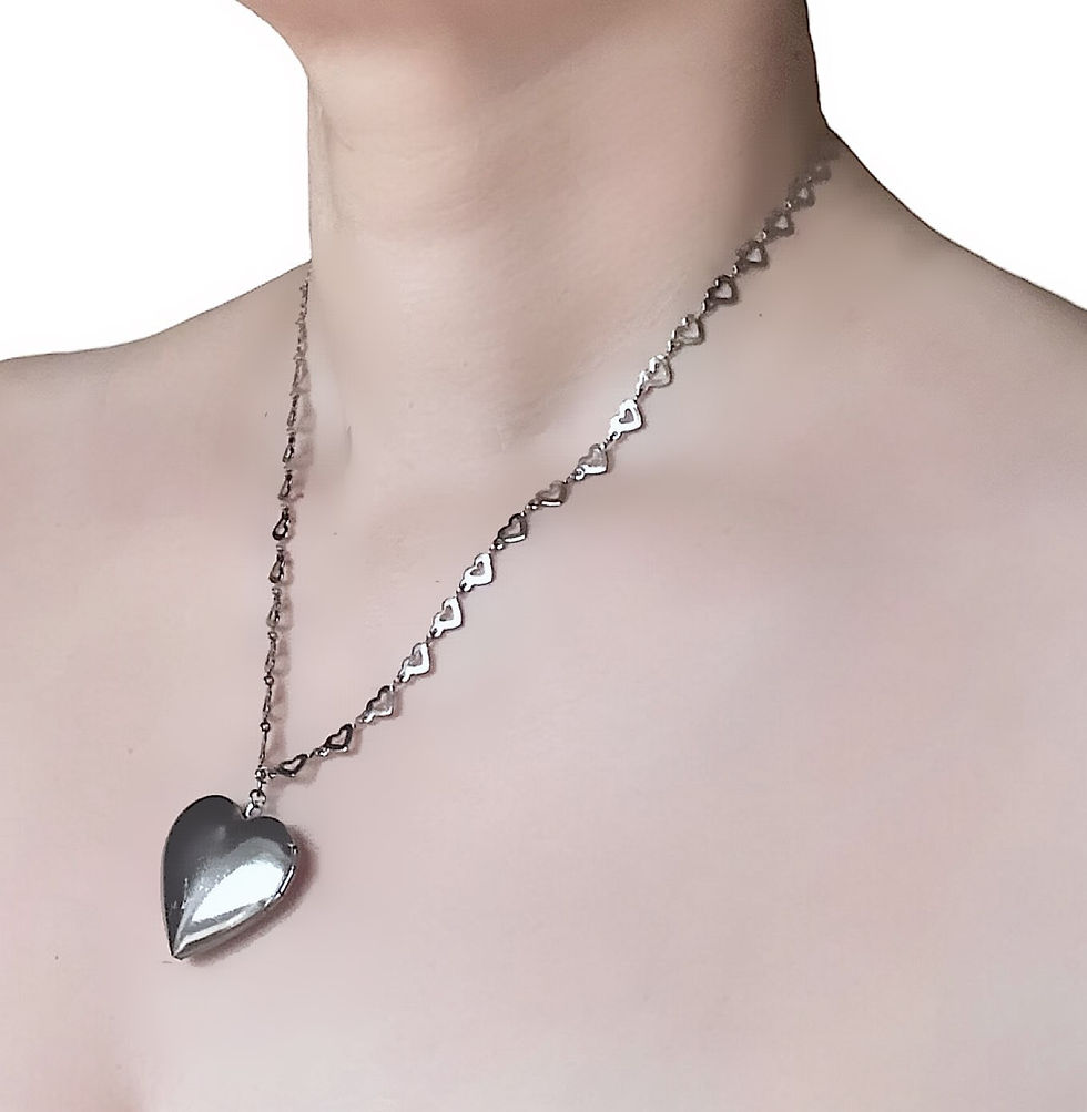 Miniature : Keepsake Heart Locket Necklace