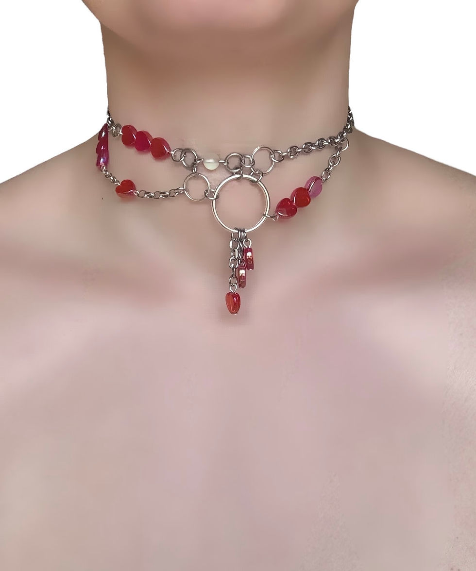 Miniature : The Unconventional Sweetheart Choker
