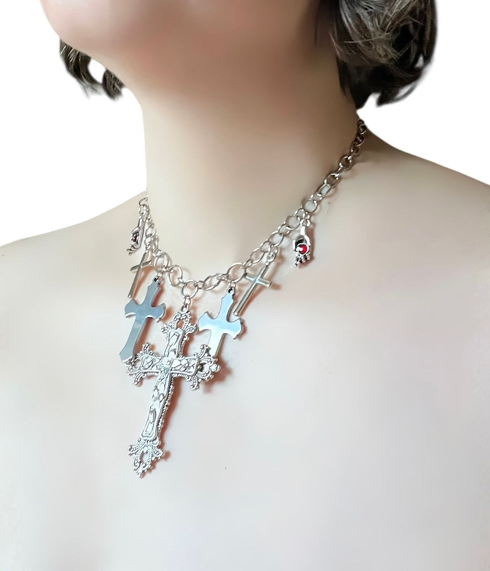 Miniature : The Sacred Devotion Cross Necklace 
