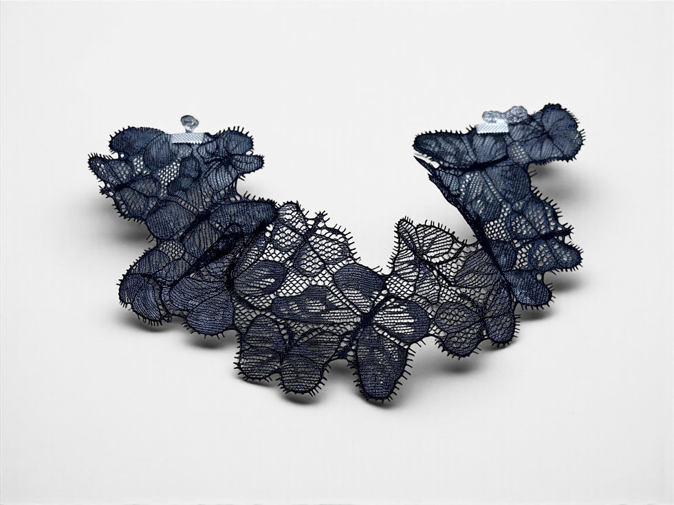 Miniatyrbild: Noir Papillon Choker