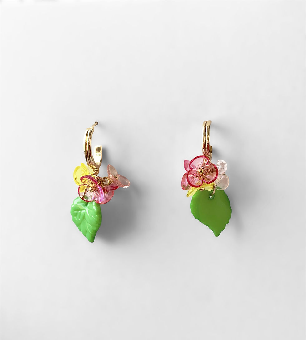 Miniature : Floral Bouquet Earrings 