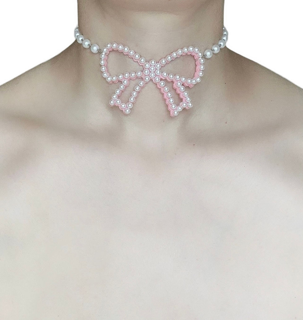 Miniature : Sweetness Bow Choker