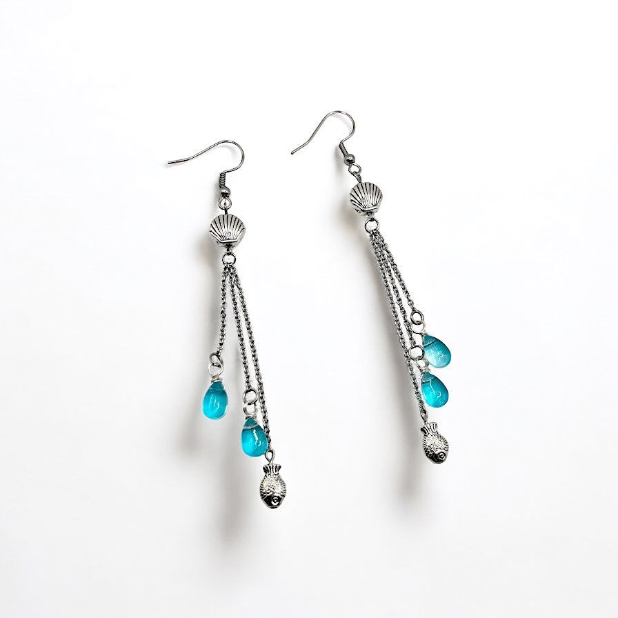 Miniature : Drop in the Ocean Earrings