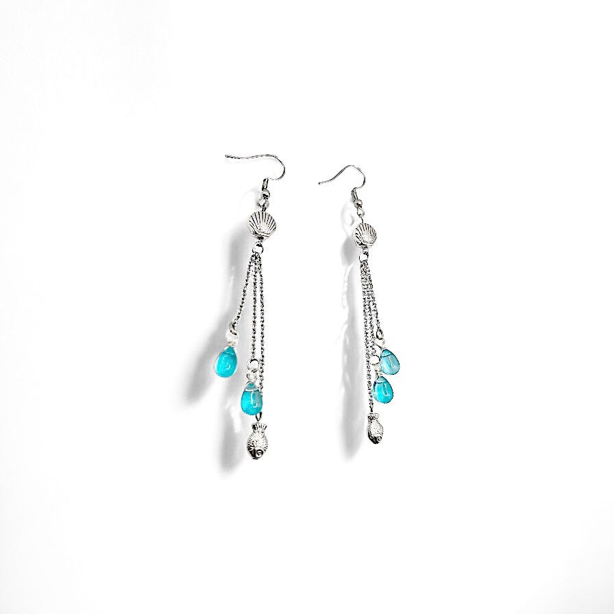 Miniature : Drop in the Ocean Earrings