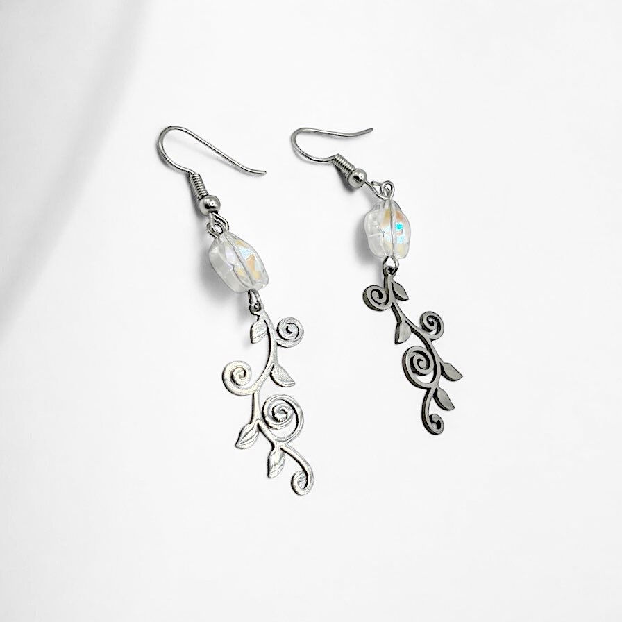 Miniature : Crystal Blossom Earrings