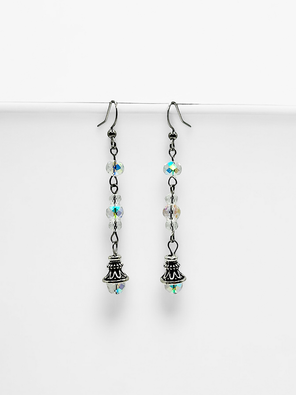 Thumbnail: Crystal Drop Earrings