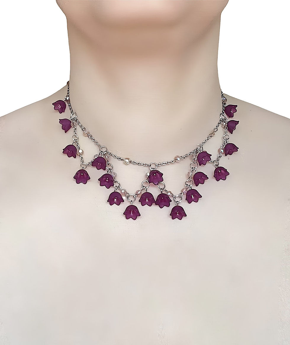 Thumbnail: Midnight Bellflower Choker