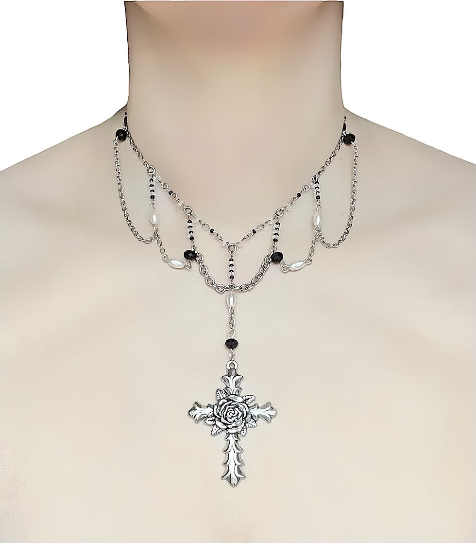 Miniaturbild: The Cathedral Rose Relic Necklace