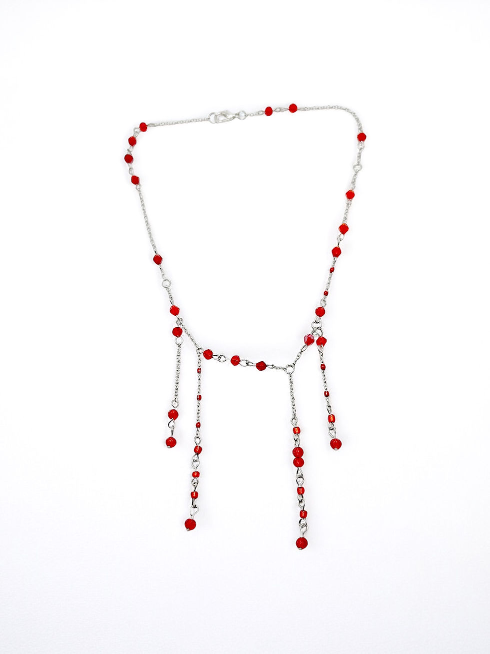 Miniature : Crimson Blood Drop Necklace 