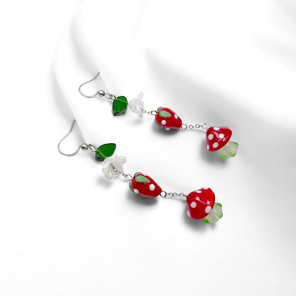 Miniaturbild: Strawberry Spell Earrings