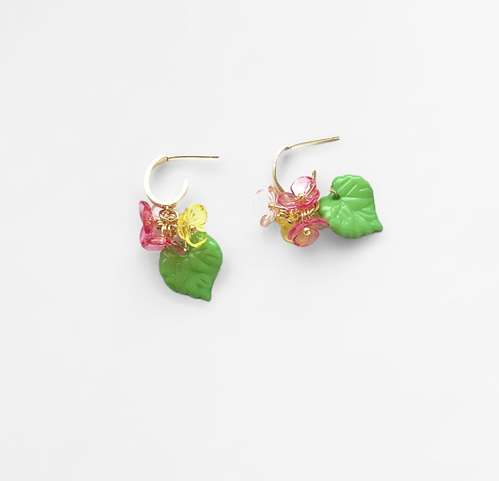 Miniature : Floral Bouquet Earrings 
