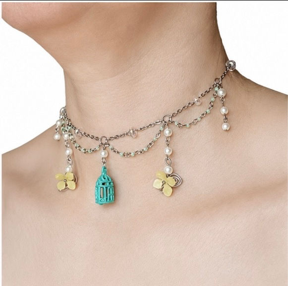 Miniaturbild: The Secret Garden Aviary Choker