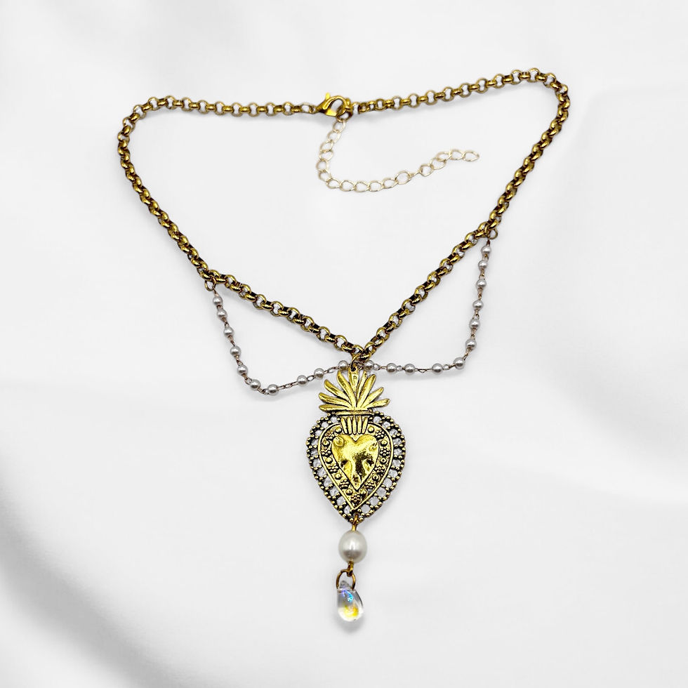 Miniature : The Celestial Heart Necklace 