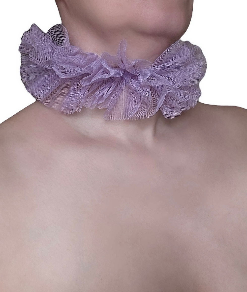 Miniatyrbild: Lavender Lace Riot Choker