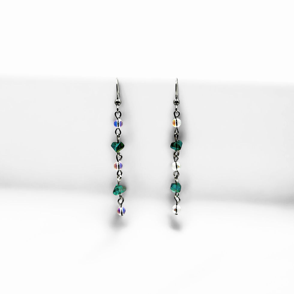 Thumbnail: Crystal Cascade Earrings