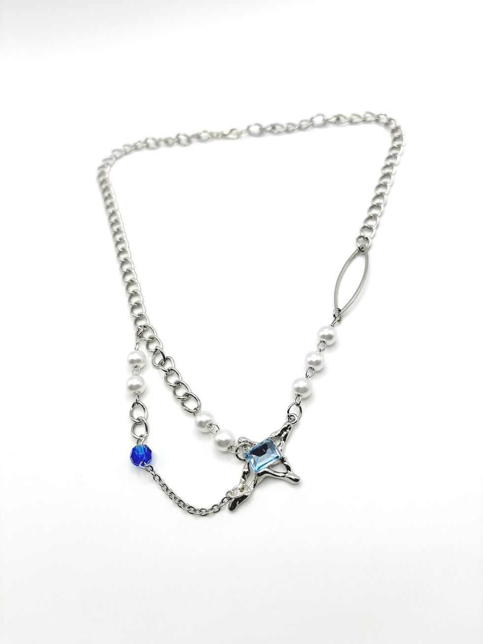 Miniature : Eclectic Blue Star Necklace