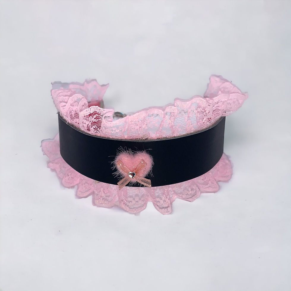 Miniatura: The Punk Princess Choker - Genuine Leather