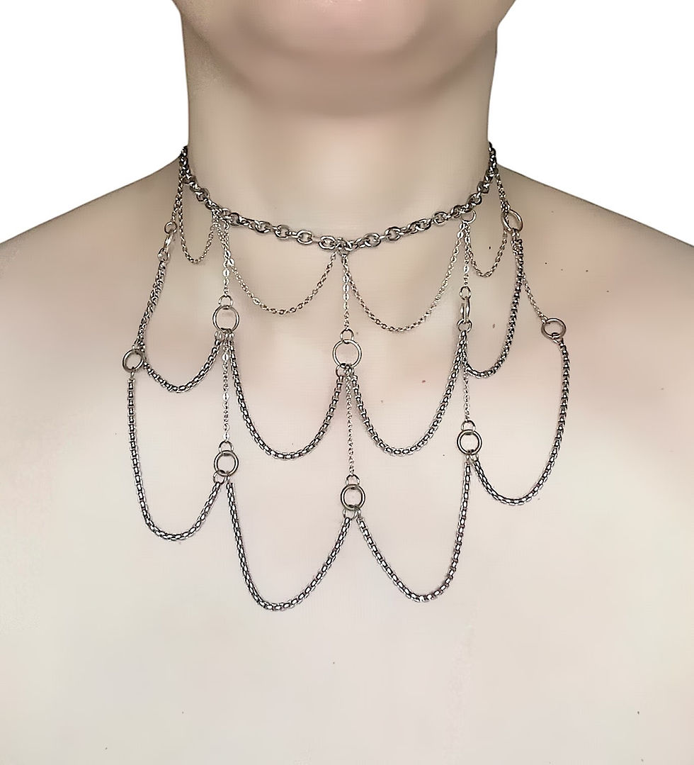Liquid Metal Symphony Choker