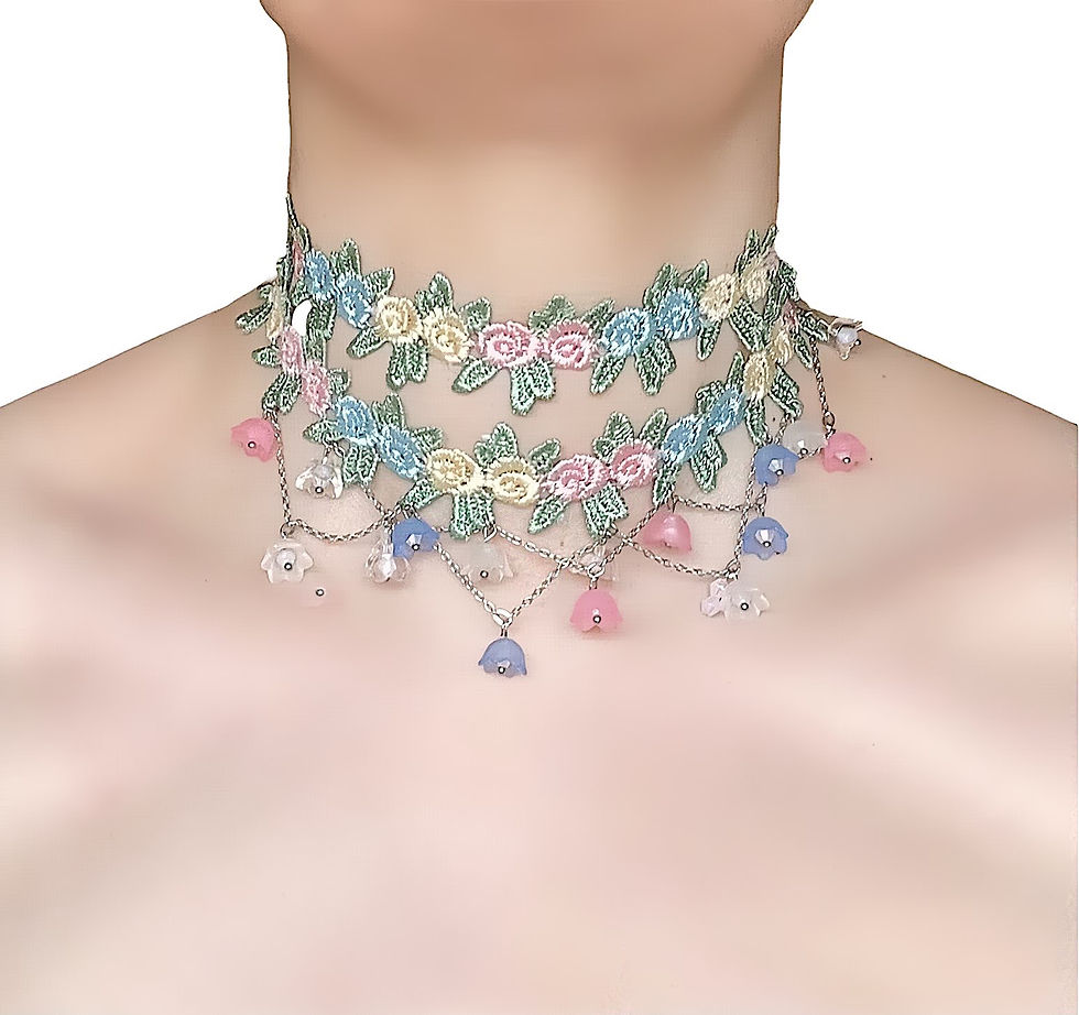 Miniatyrbild: The Whispering Meadow Garland Choker