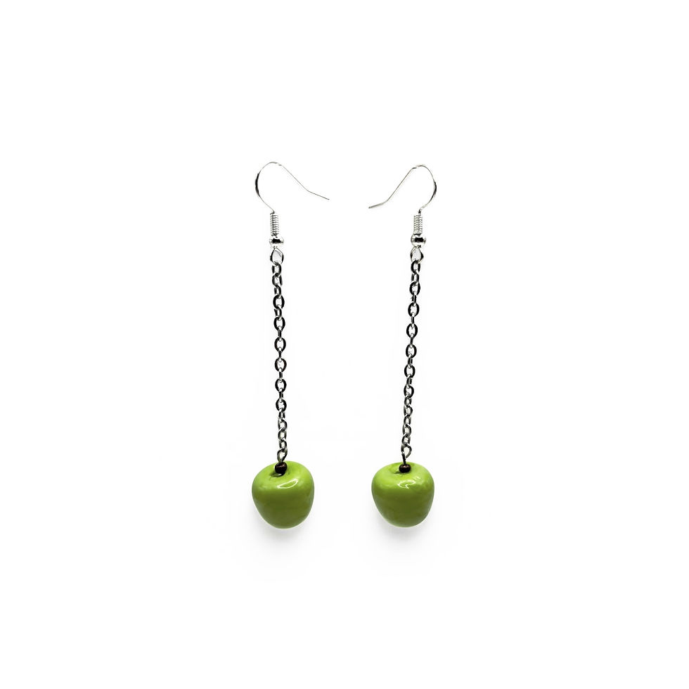 Miniaturbild: Poison Pop Apple Drop Earrings 