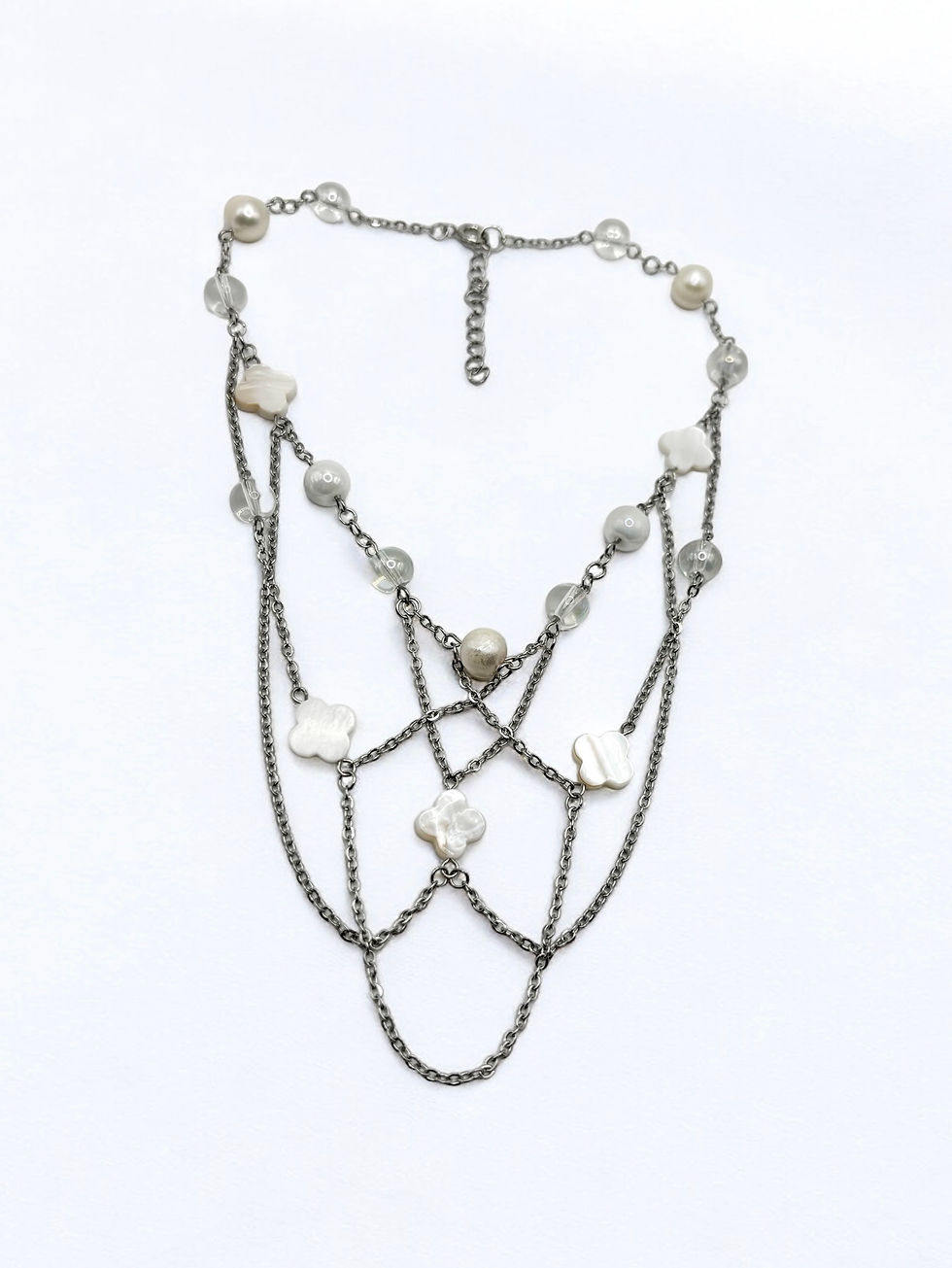 Miniatura: The Ethereal Pearl Cascade Necklace