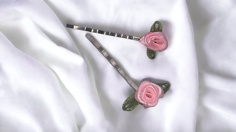 Miniatura: Rosebud Hair Slides