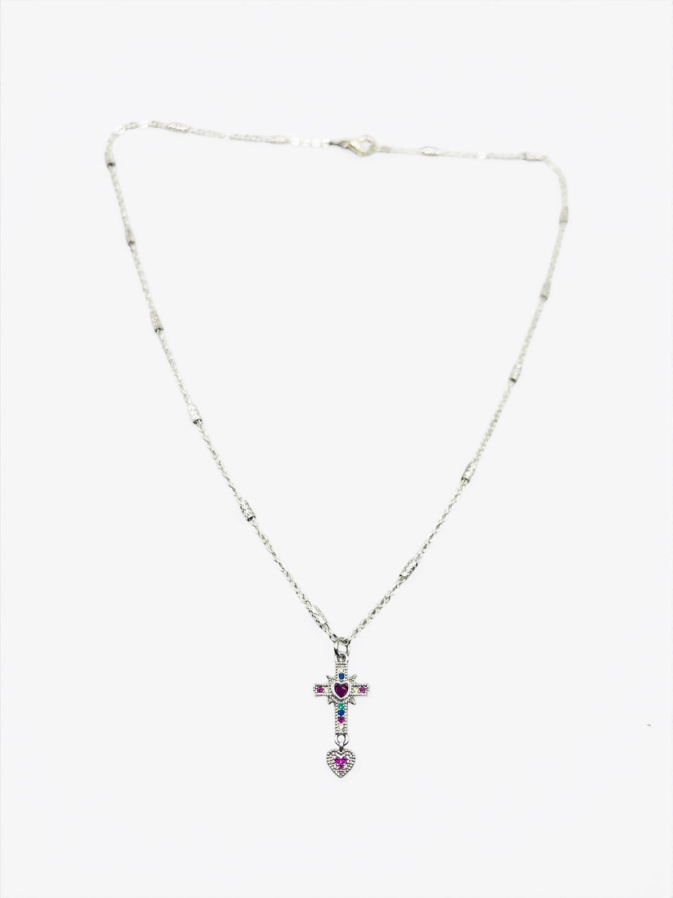 Miniatura: Cross Heart Necklace