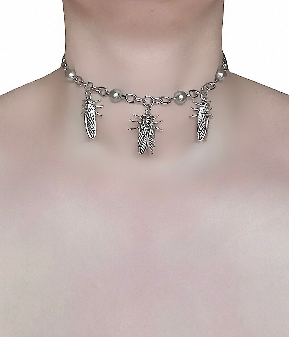 Miniatyrbild: The Cicada Serenade Choker