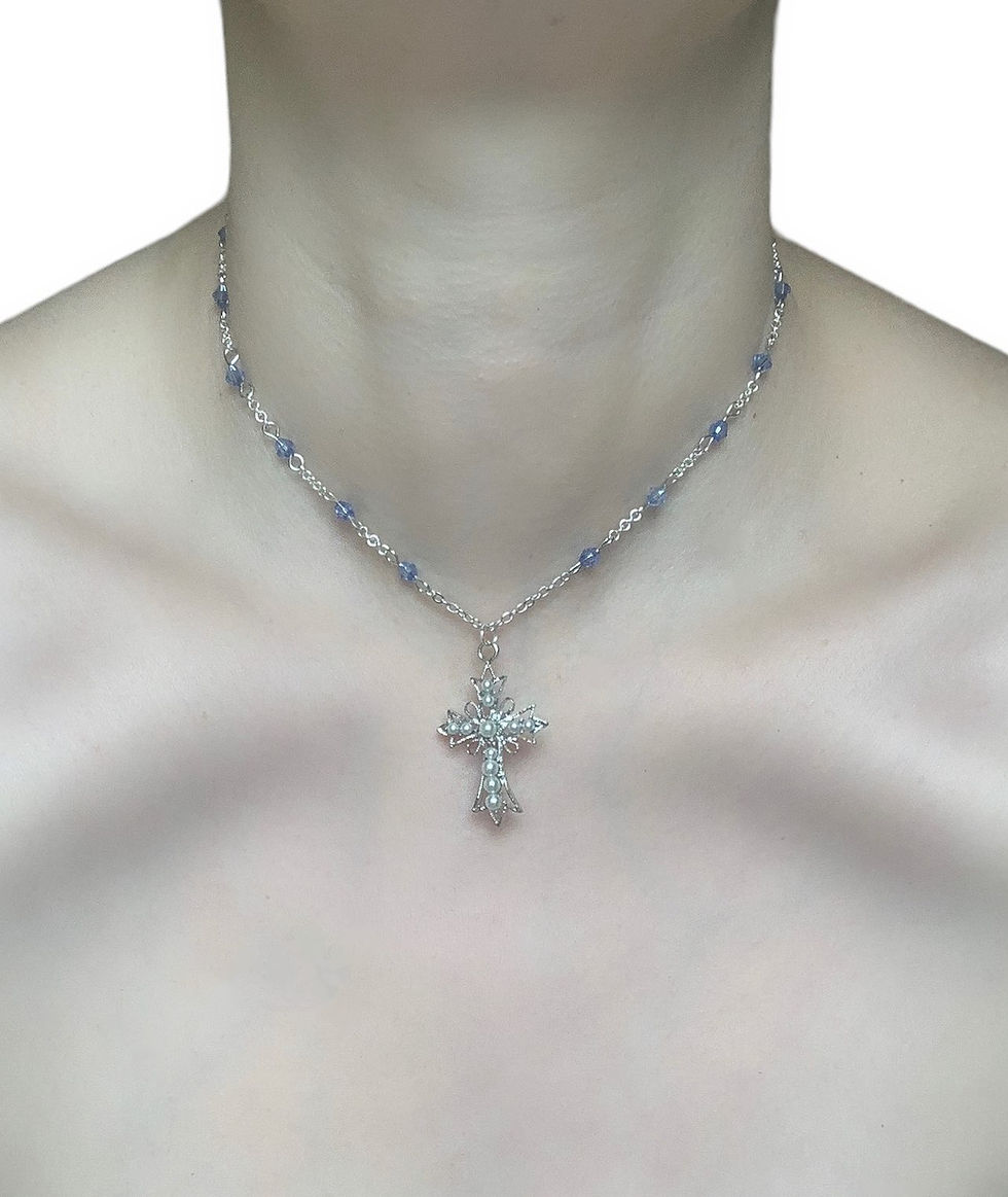 Thumbnail: Regency Blue Necklace 