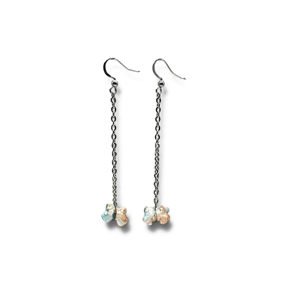 Miniaturbild: Pastel Bowdrop Earrings