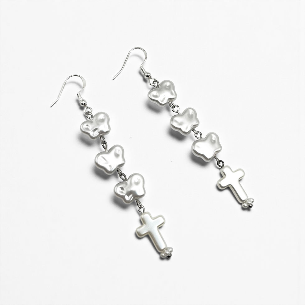 Miniatura: Ivory Devotion Drop Earrings