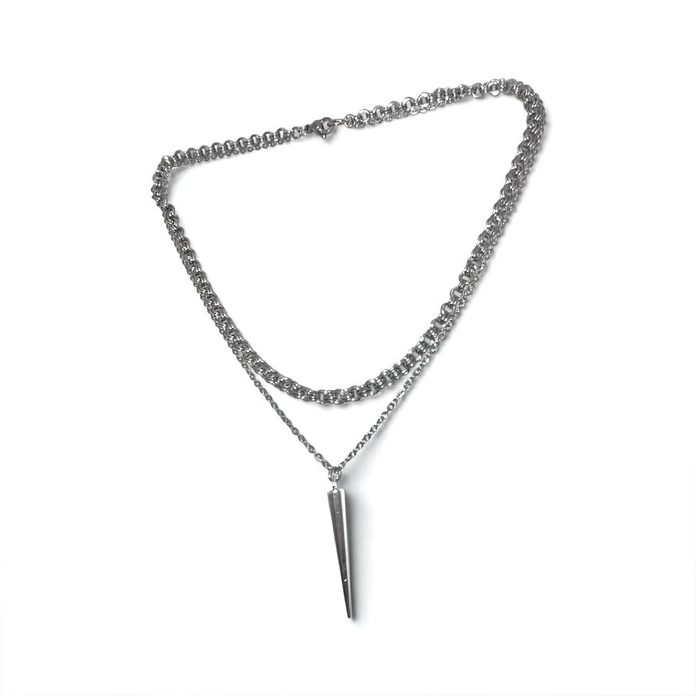 Miniature : The Silver Thorn Relic Necklace