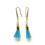 Miniatyrbild: Faceted Tassel Drop Earrings