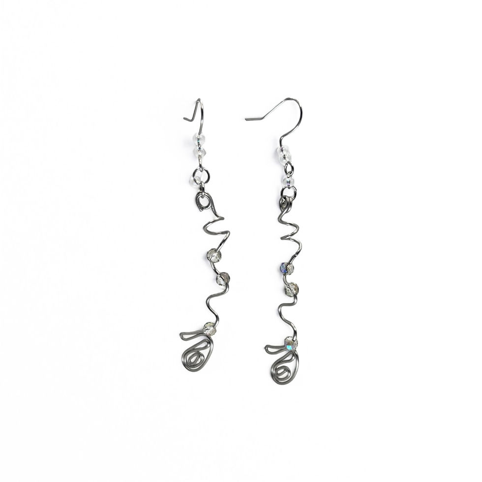 Miniature : Starlit Whispers Earrings