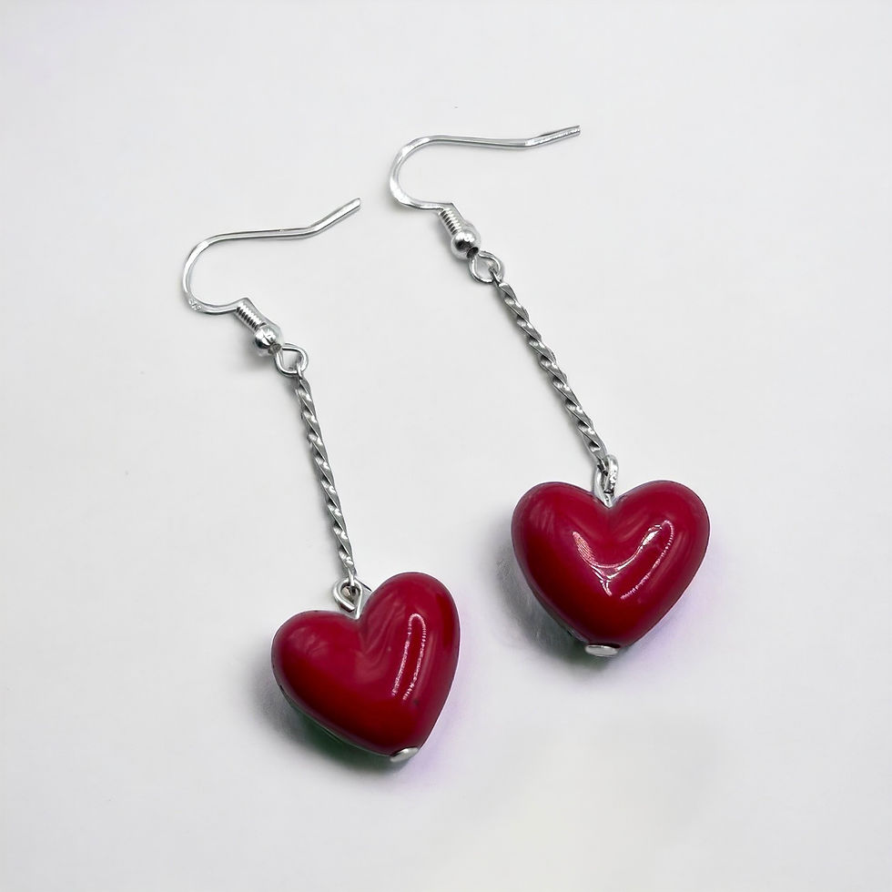 Miniature : Twisted Heart Earrings