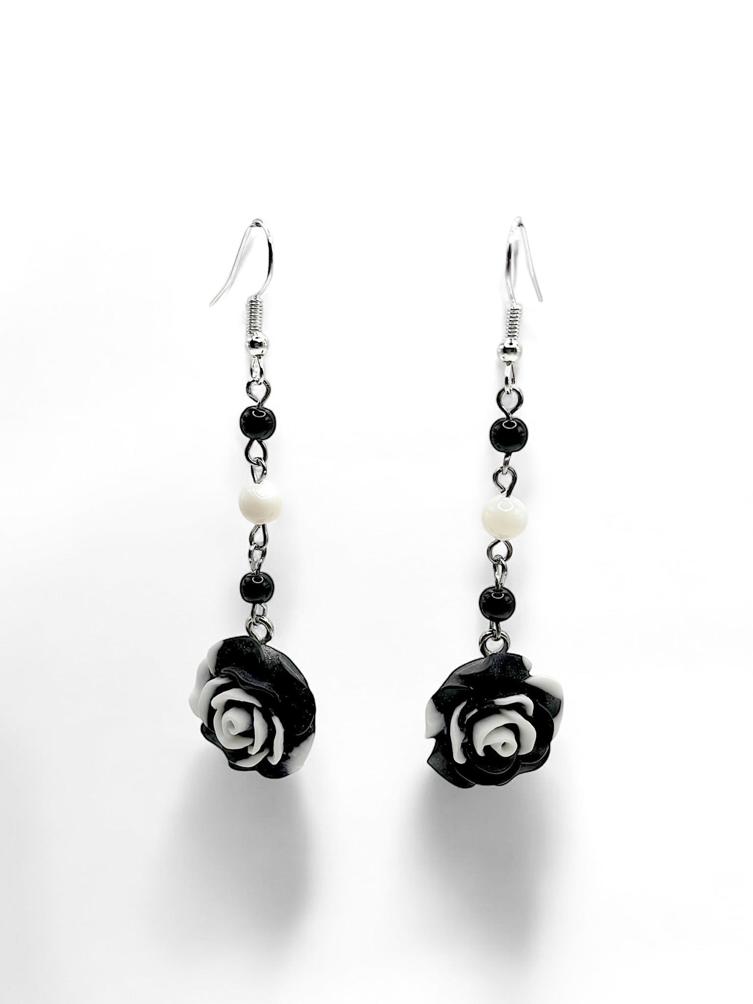 Ombré Rose Dangle Earrings