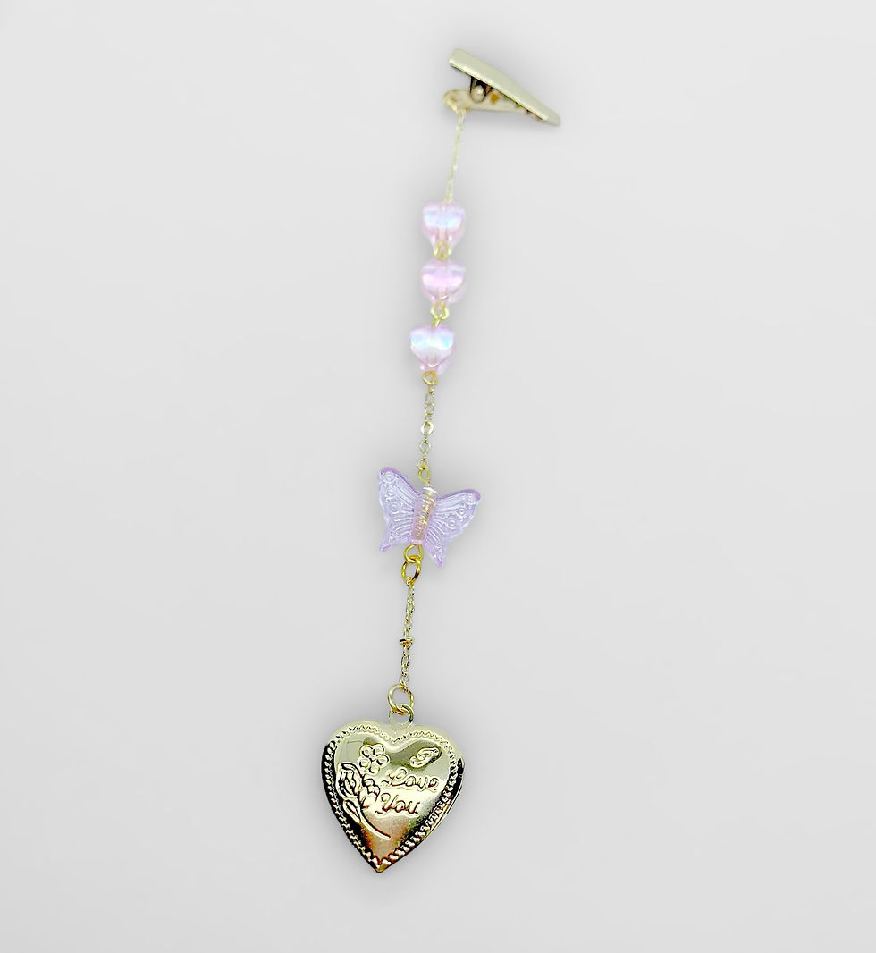 Miniatyrbild: Love Locket Hair Clip