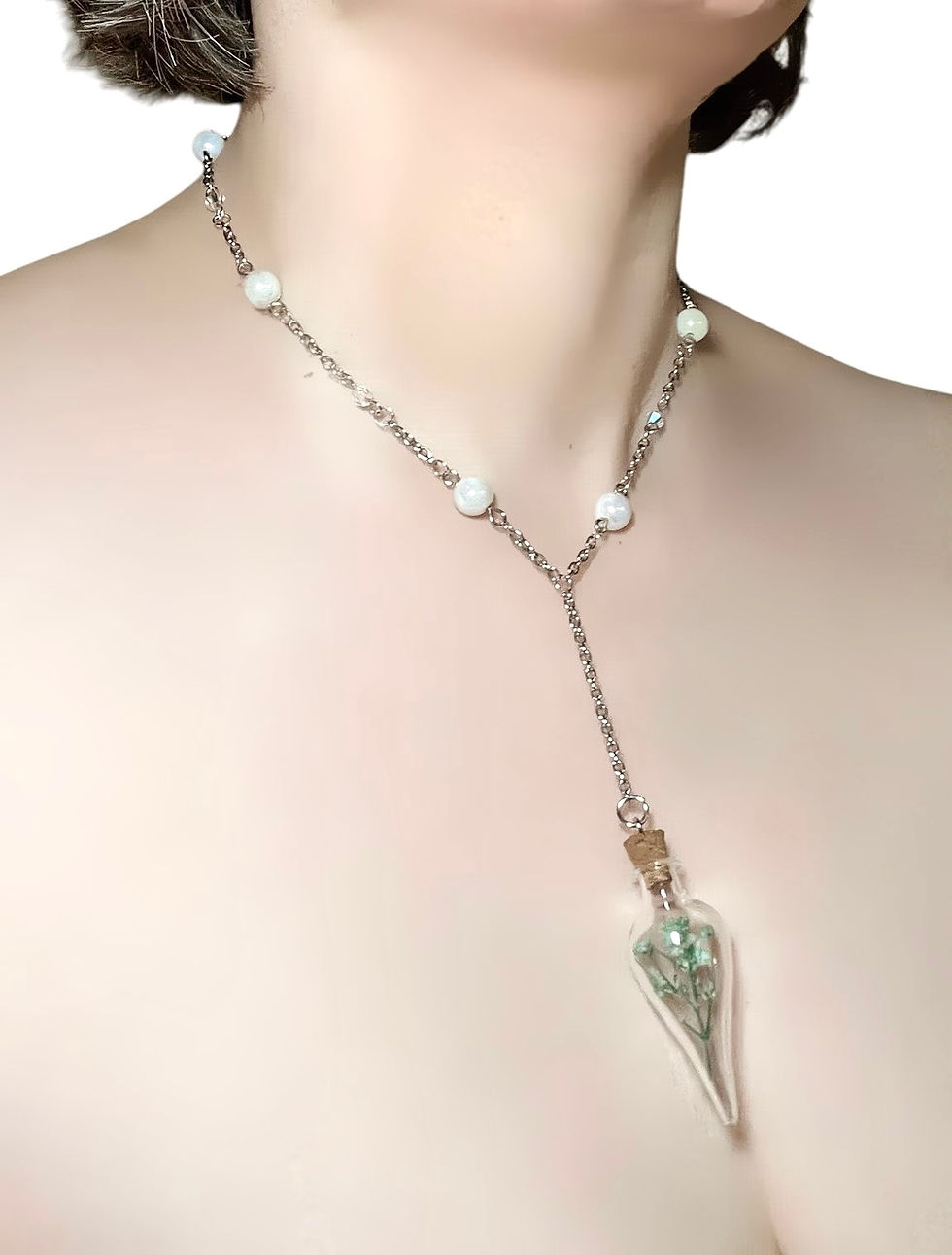 Miniatyrbild: Verdant Whisper Bottle Necklace