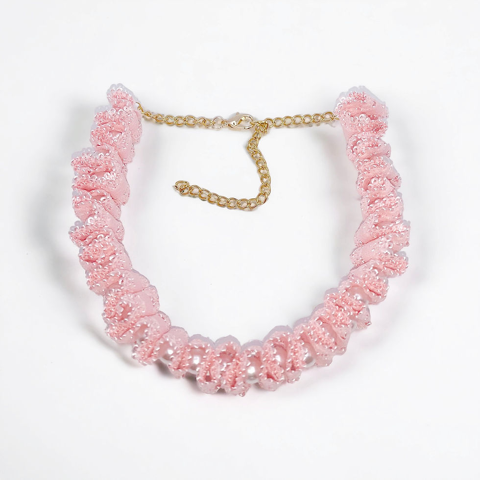 Miniature : Pearl Ruff Choker