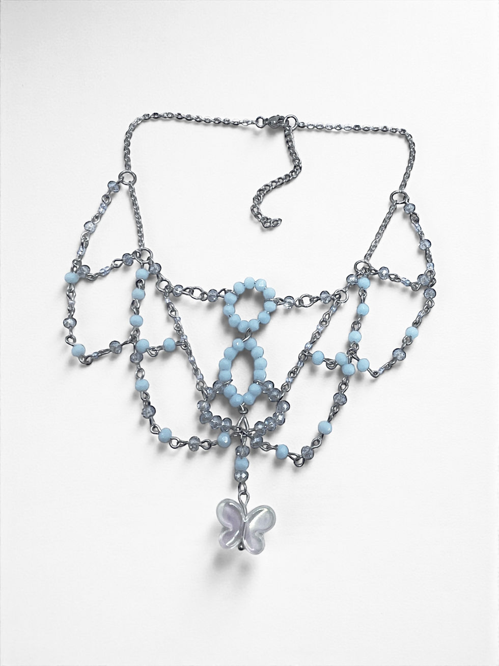 Miniatyrbild: Bluebell Veil Butterfly Choker