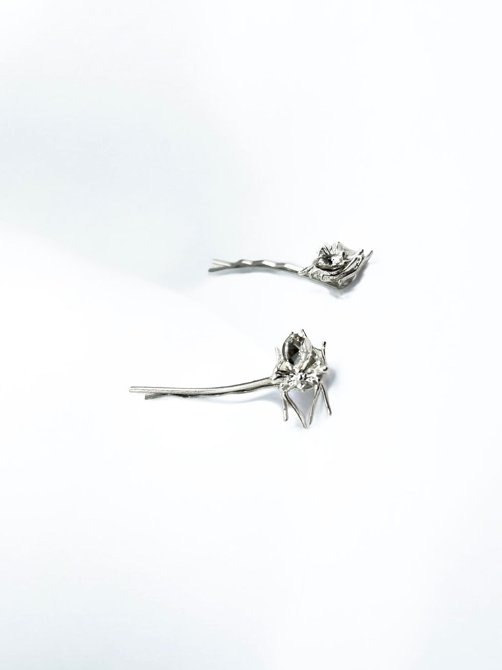 Miniatyrbild: Rhinestone Spider Hair Slides