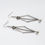Thumbnail: Linear Deco Baroque Pearl Earrings