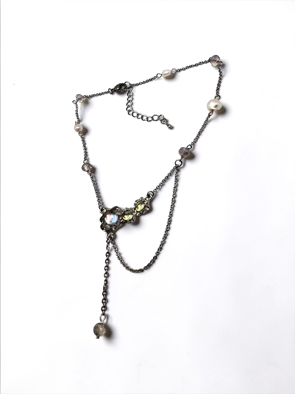 Thumbnail: The Opaline Heirloom Drop Choker