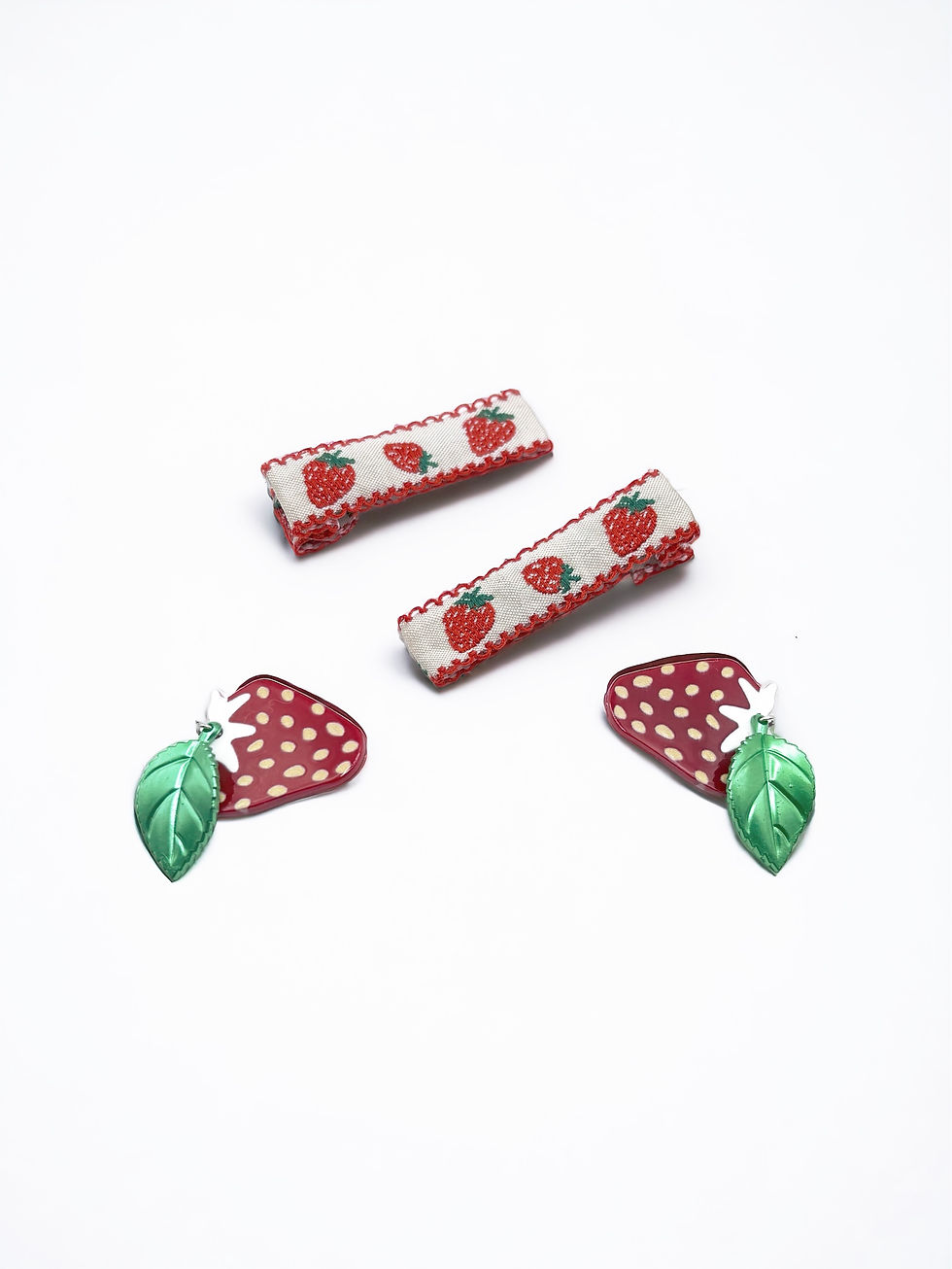 Miniatyrbild: Strawberry Fields Hair Clip Set