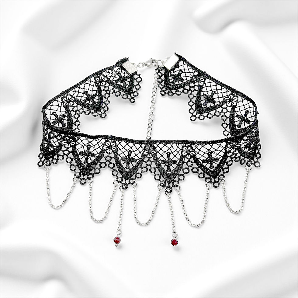 Miniatyrbild: Crimson Cathedral Choker