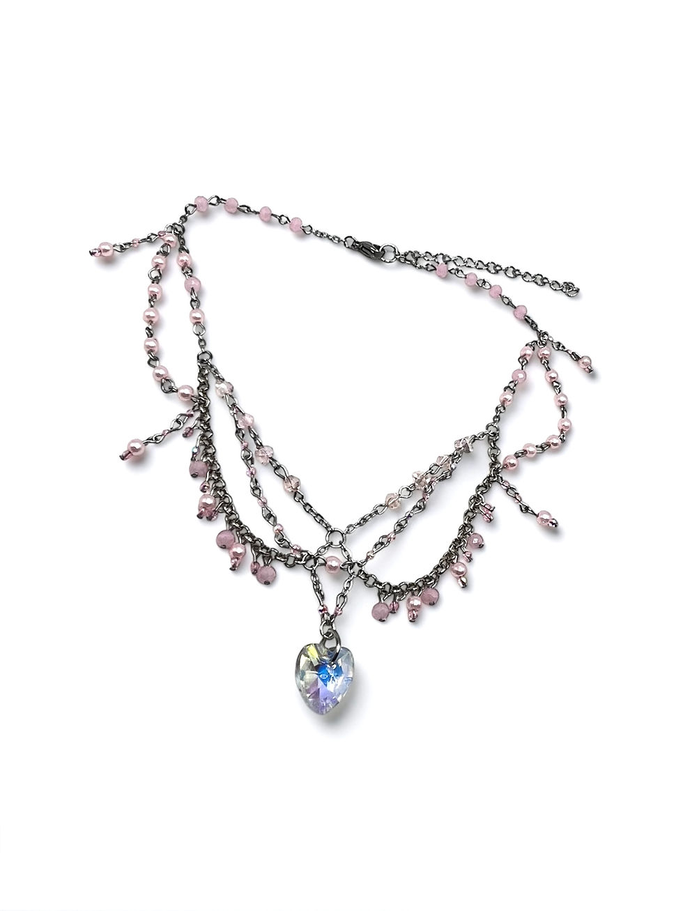 Thumbnail: The Blushing Heart Drop Choker