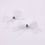 Miniatura: White Cameo Bow Clips