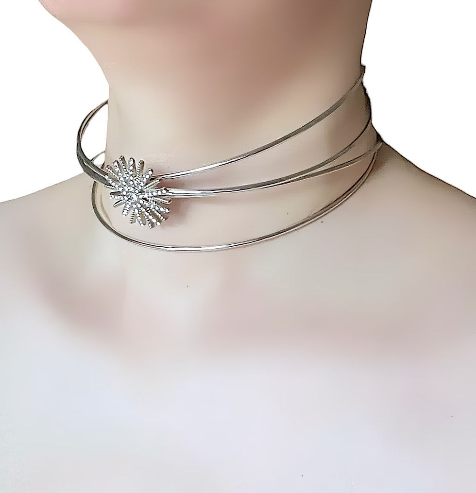 Miniatyrbild: Starburst Cuff Choker
