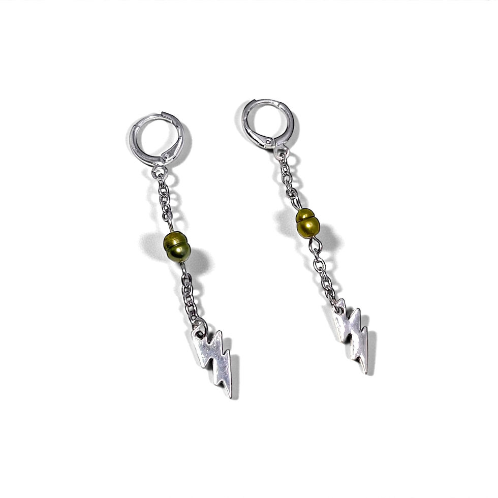 Miniatyrbild: Verdant Strike Lightning Earrings
