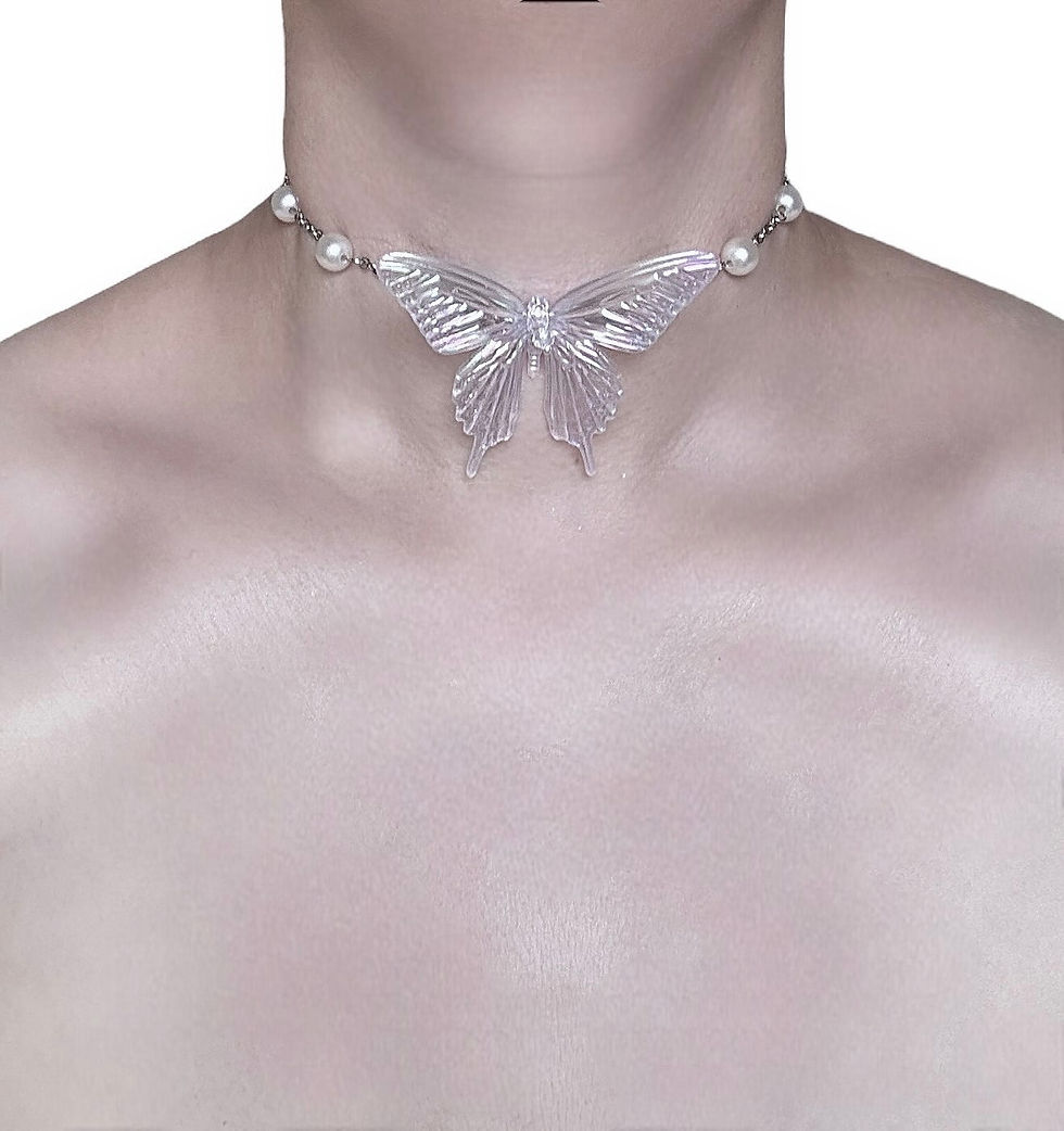 Miniature : Iridescent Wings Choker